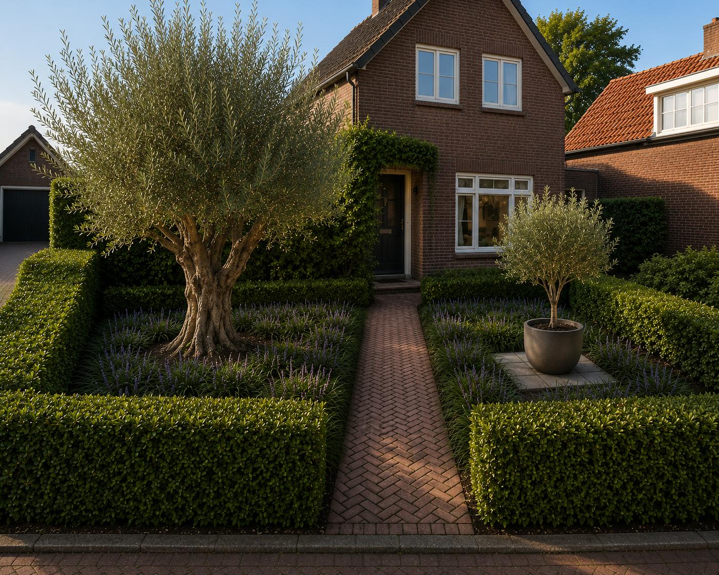 Klassieke voortuin aangelegd door Sterk in Groen Exclusief